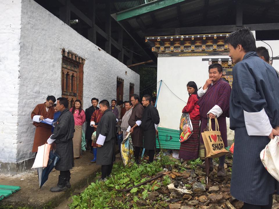 an initiative to clean up our Mother Earth in Gasa