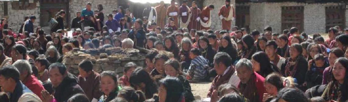 sacred visit of Ven'ble Dorji Lopen