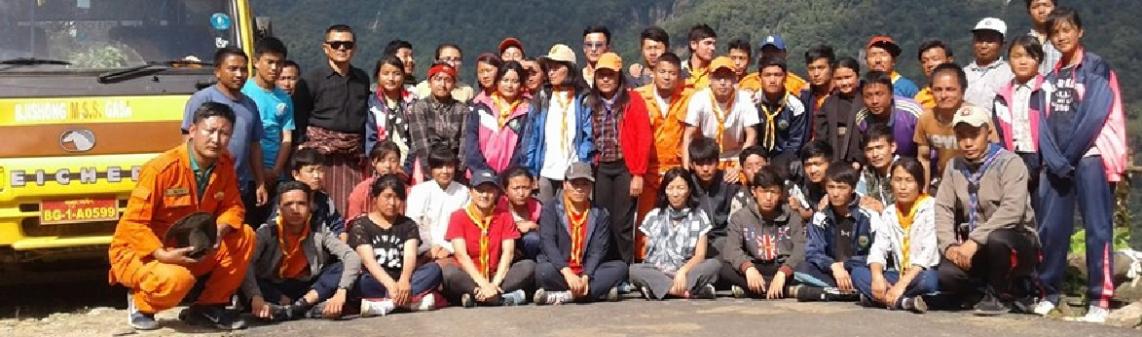 Gasa's day out for some volunteering