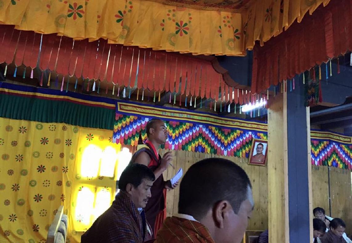 decreasing trend of monks in Rabdey's